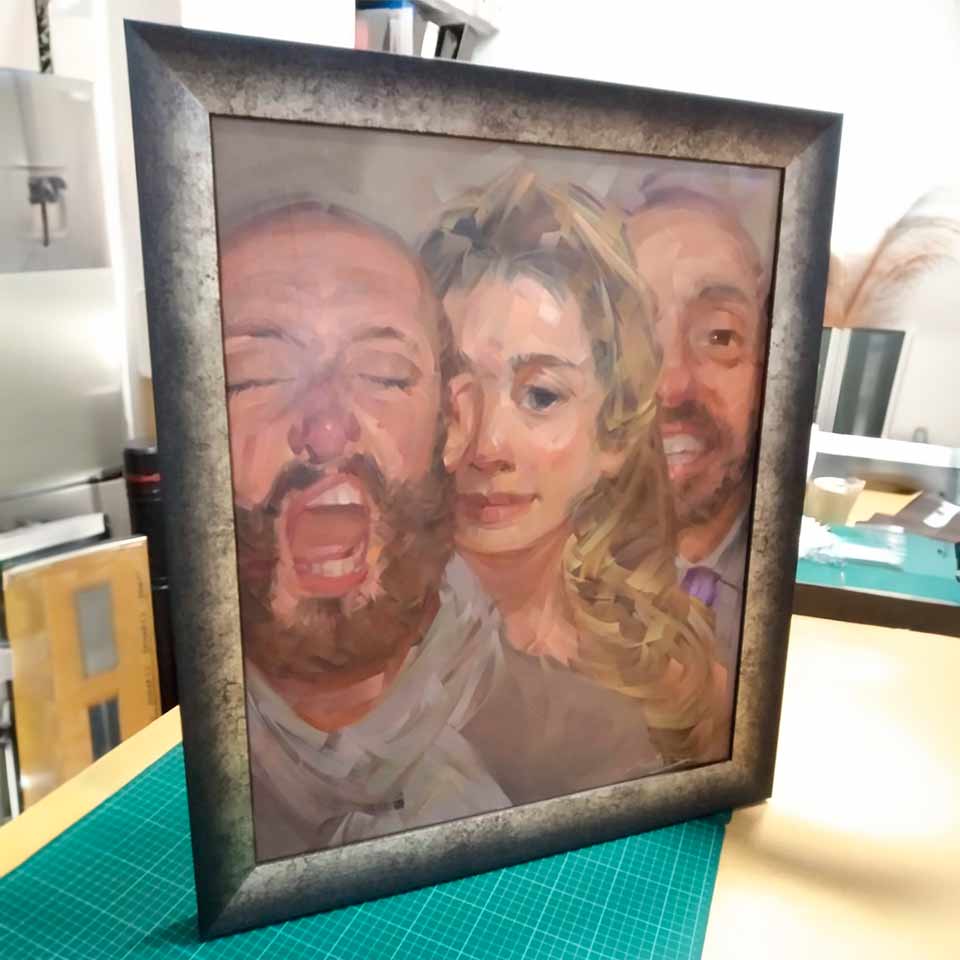 artium montaje bastidor telas óleo